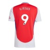 Camiseta de fútbol Arsenal G. Jesus 9 Primera Equipación 2024-25 - Hombre